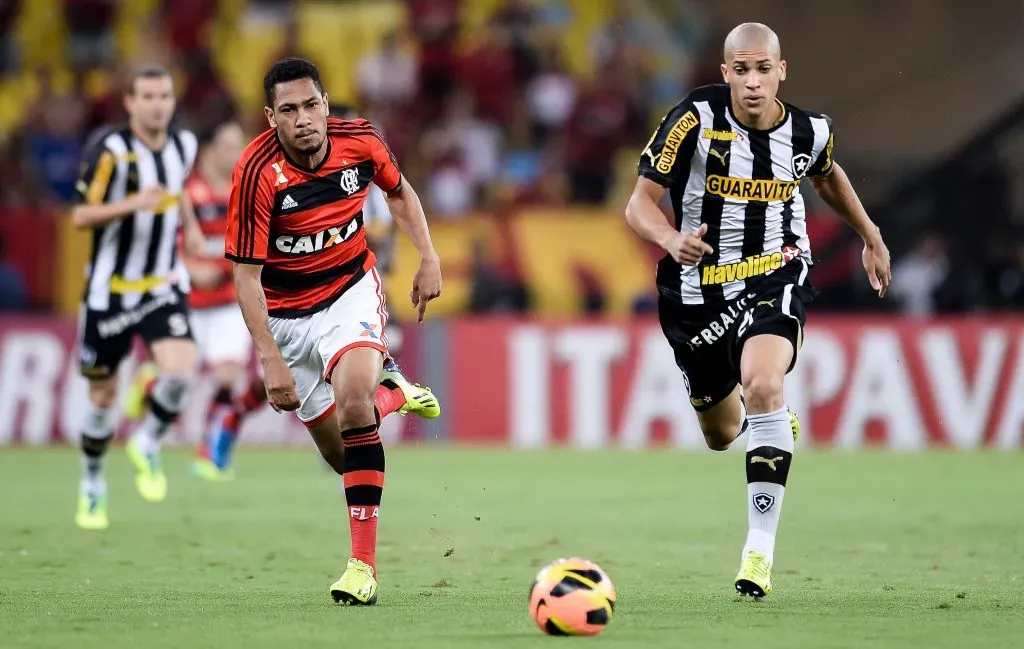 Hernane em tempos de Flamengo. (Photo by Buda Mendes/Getty Images)