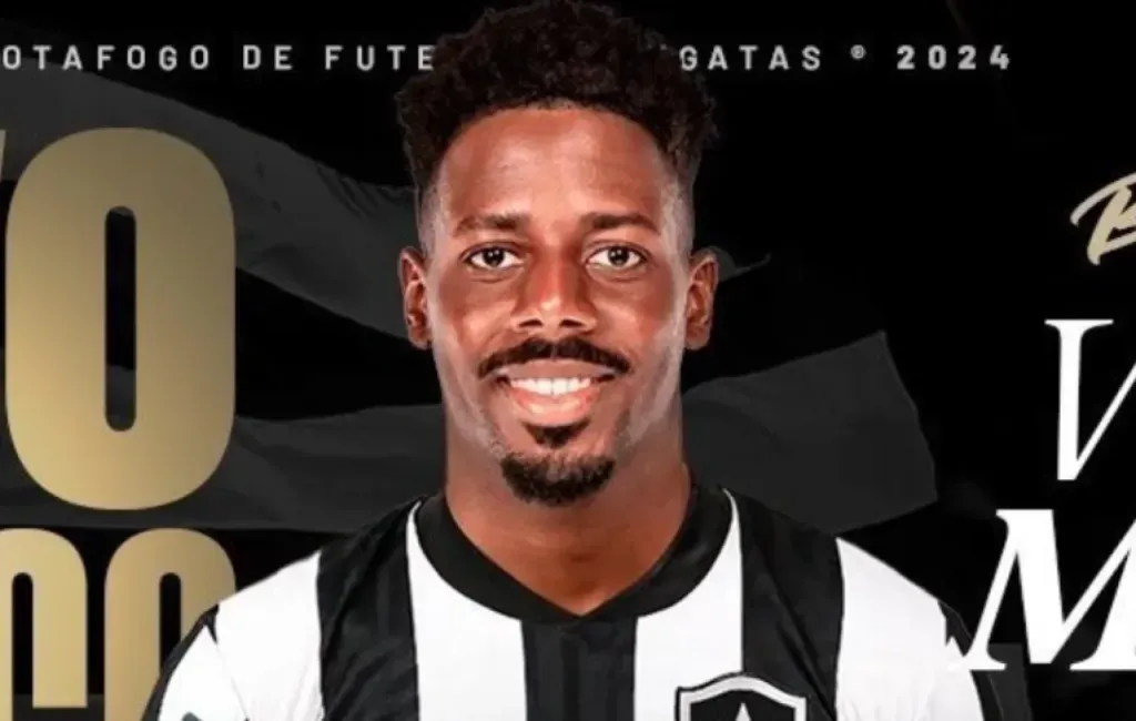 Manafá foi para o futebol chinês. Divulgação/Botafogo.