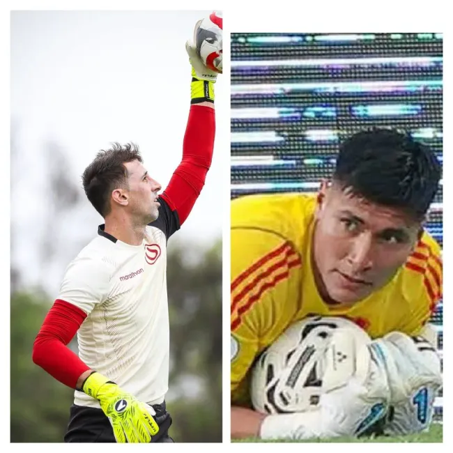 Sebastián Britos y Diego Romero en Universitario de Deportes. (Foto: Composición Twitter).