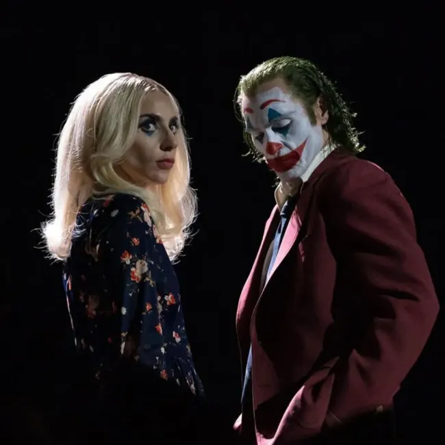 Joaquin Phoenix y Lady Gaga en Joker 2.