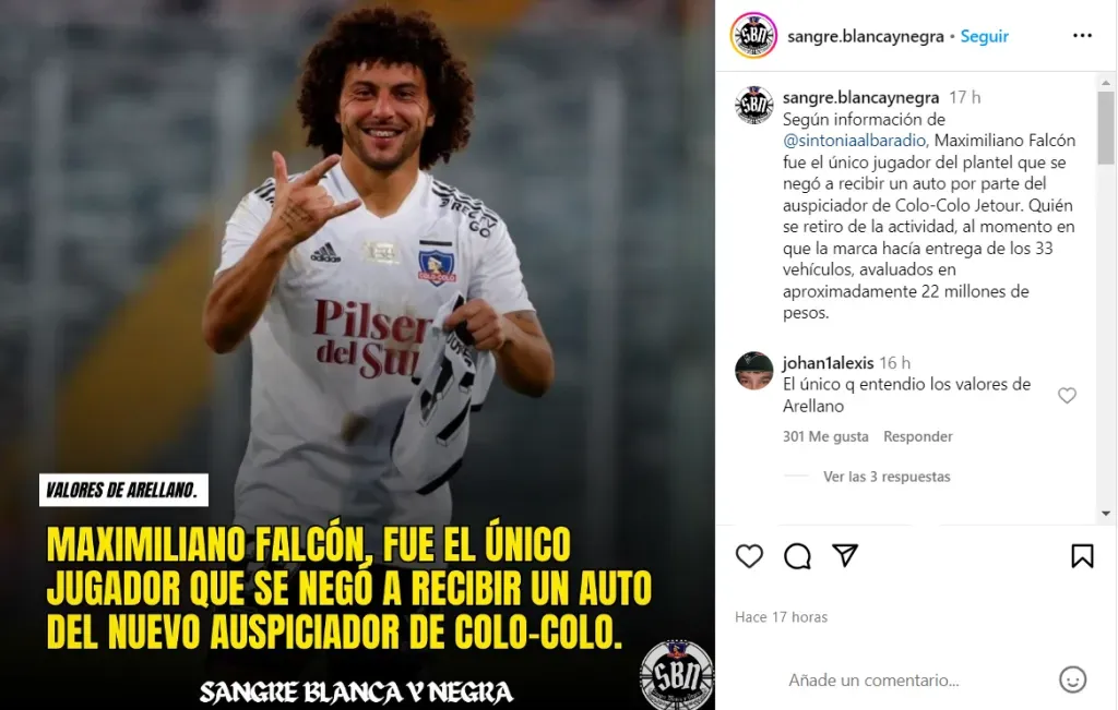 Captura Instagram.