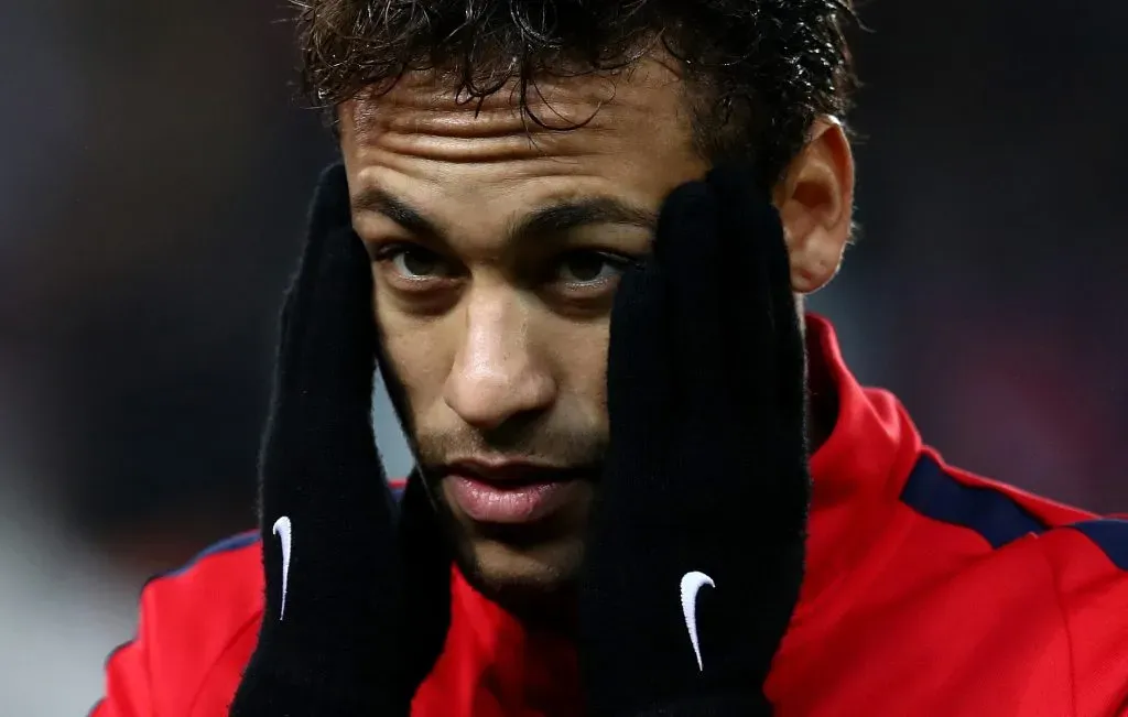 Neymar of PSG  (Photo by Catherine Ivill/Getty Images)