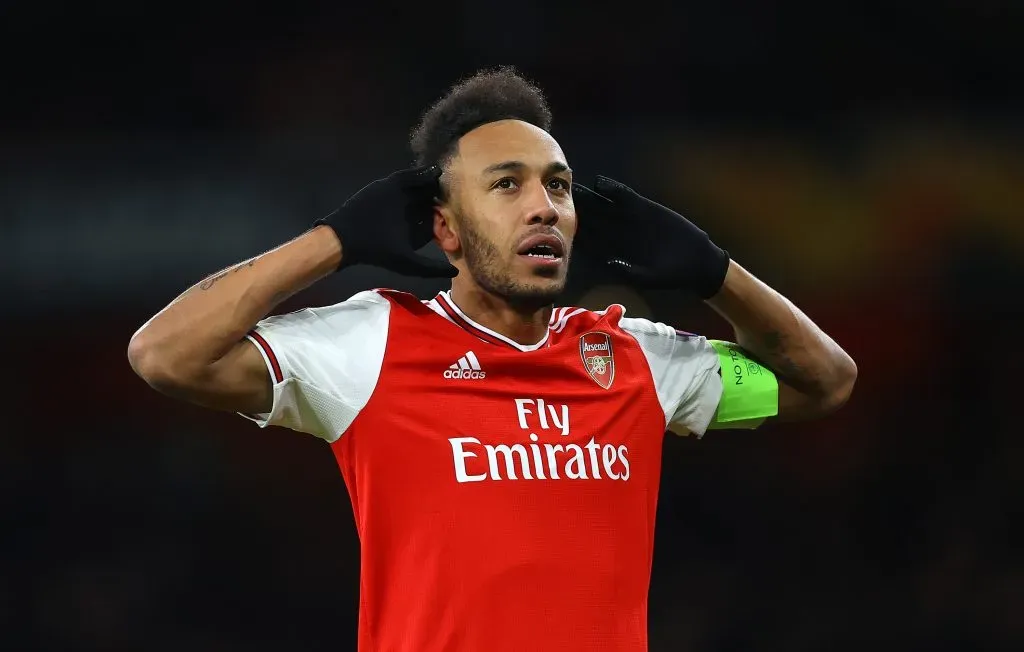 Aubameyang, ex jugador del Arsenal (Getty Images)