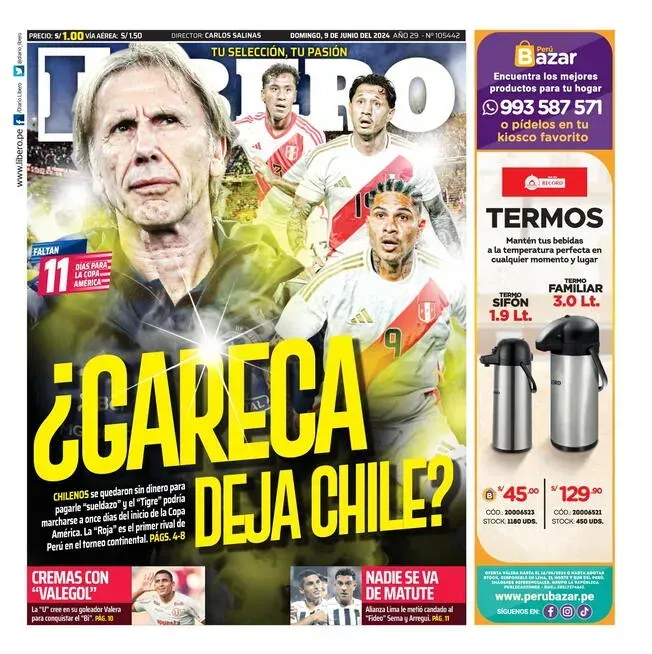 La polémica portada de Líbero.