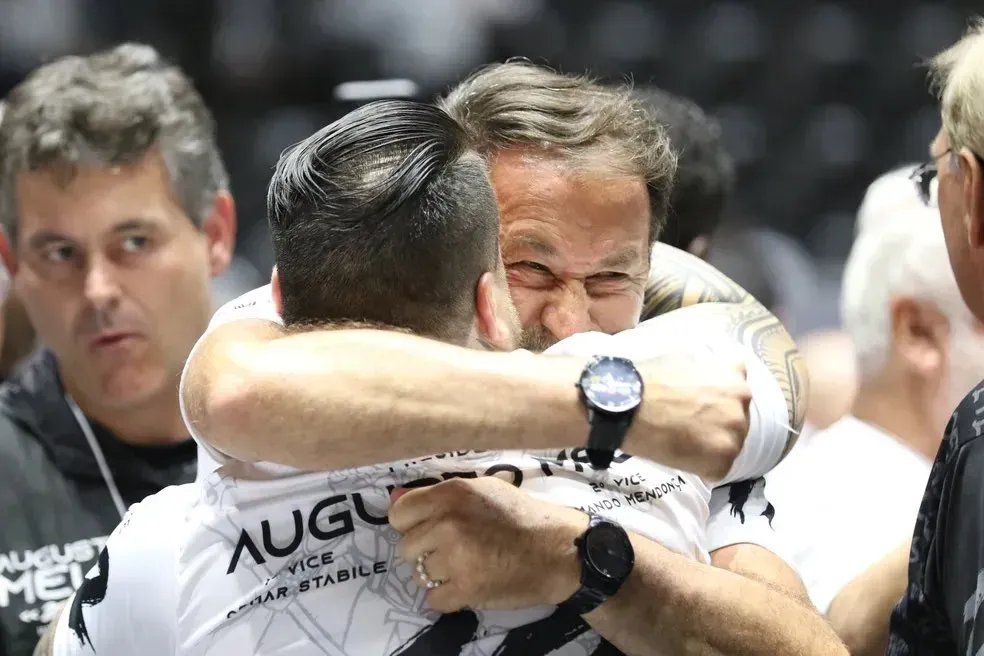 Augusto Melo é novo presidente do Corinthians. Foto: José Manoel Idalgo/Ag. Corinthians