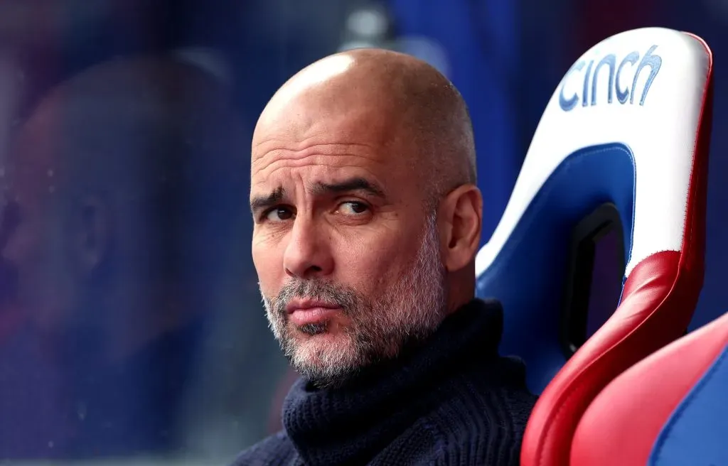 Guardiola, técnico do City (Photo by Richard Pelham/Getty Images)