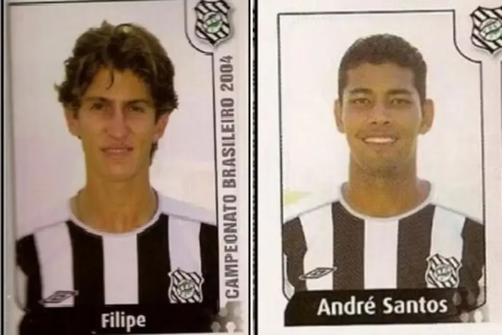 Filipe Luís e André Santos no Figueirense