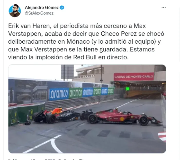 ¿Será cierto? El motivo por el que Verstappen no habría dejado pasar a Checo