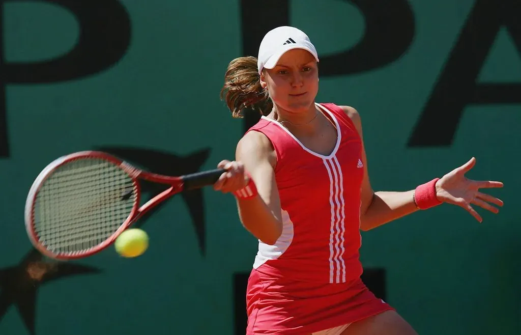 Nadia Petrova en Roland Garros 2004. (Foto: Getty).