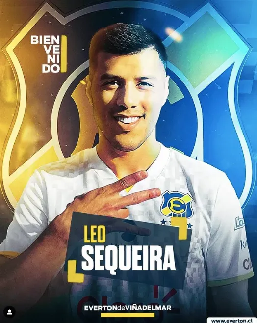 Leo Sequeira ya es refuerzo de Everton para la segunda rueda. Foto: Comunicaciones Everton