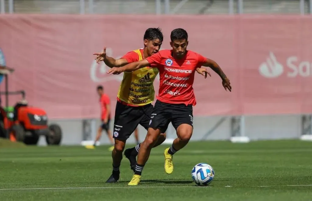 Lucas Assadi trabaja junto a la Roja para el Preolímpico.