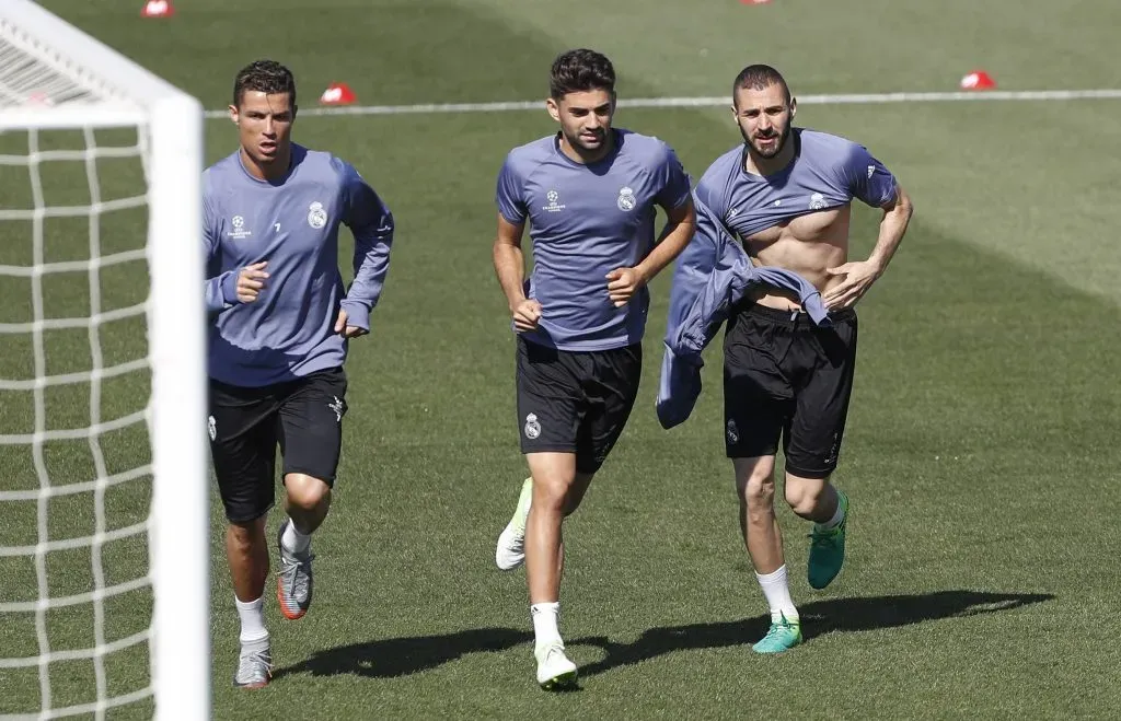 Enzo Zidane compartió plantel con Cristiano Ronaldo y Benzema, pero nunca tuvo su chance. IMAGO