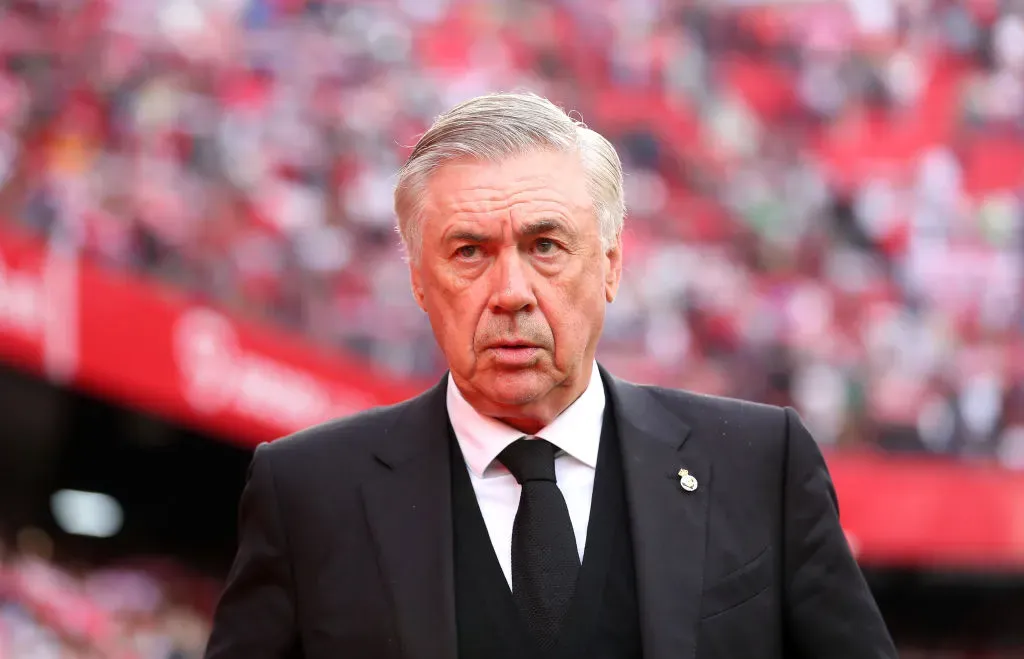 (Photo by Fran Santiago/Getty Images) | CBF insiste em Carlo Ancelotti