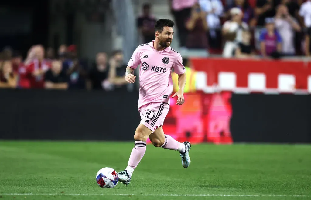 Lionel Messi debutó con el Inter Miami luego de toda una carrera en Europa. Foto: Getty Images.