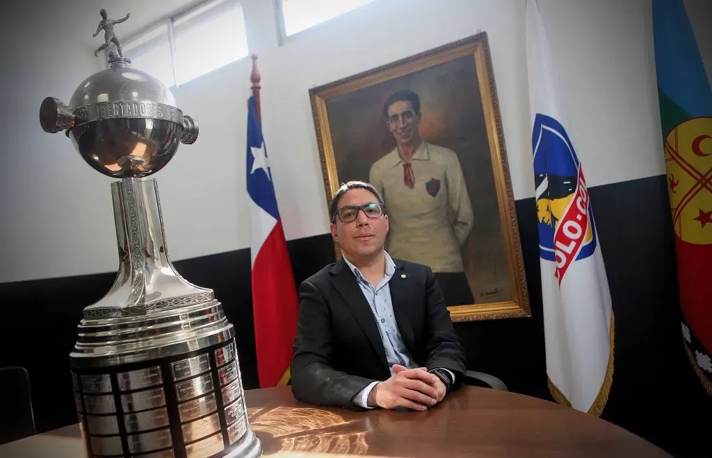 Matías Camacho, presidente del CSyD Colo Colo.