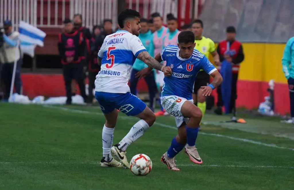 Lucas Assadi fue una solución en U de Chile en el Clásico Universitario. Foto: Emisora Bullanguera.