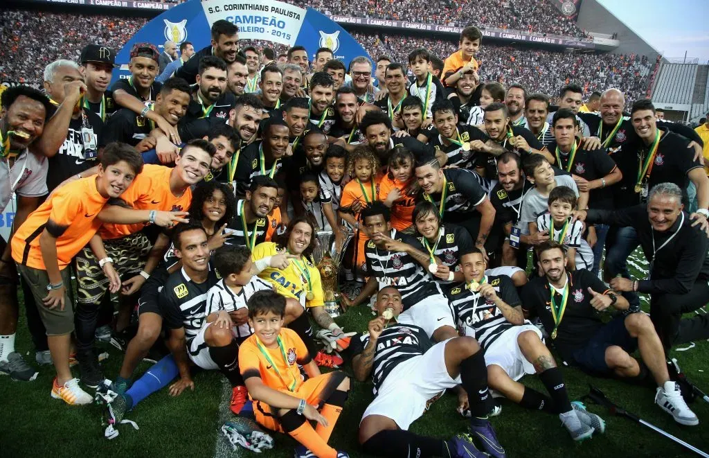 Corinthians campeão do Brasileirão.  (Photo by Friedemann Vogel/Getty Images)