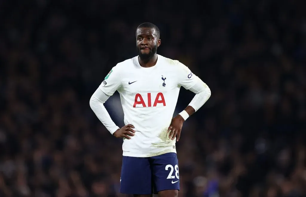Tanguy Ndombele of Spurs  (Photo by Julian Finney/Getty Images)