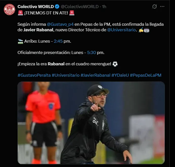 Fuente: @ColectivoWORLD