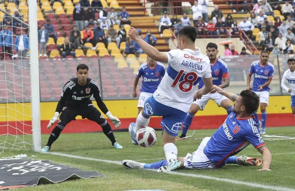 Cristopher Toselli se ganó la titularidad en Universidad de Chile. Foto: Marco Muga/Sifup