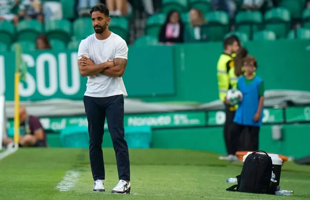 Rúben Amorim pelo Sporting.  (Photo by Gualter Fatia/Getty Images)