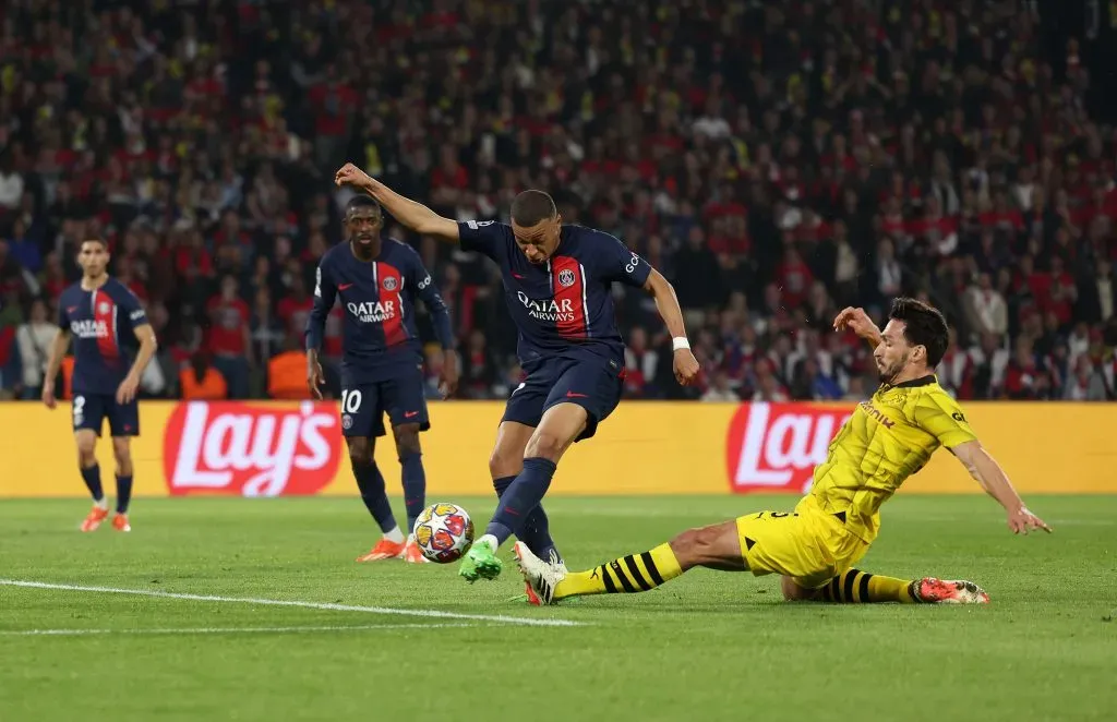 Borussia x PSG Foto: Richard Heathcote/Getty Images