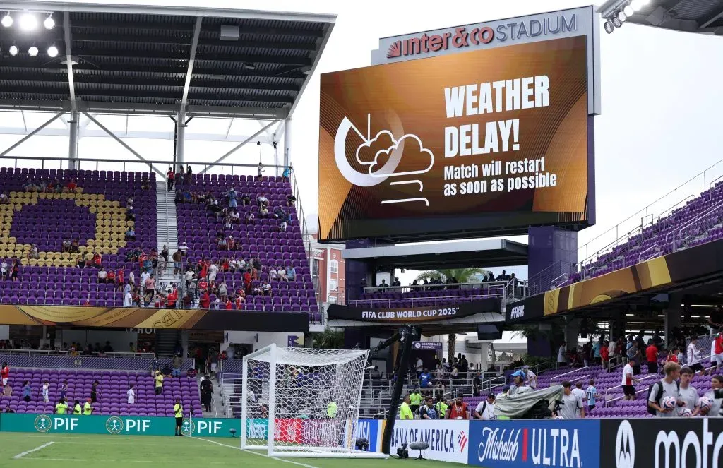 Partido suspendido en Orlando.