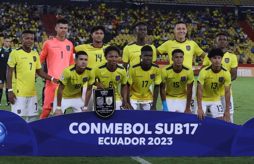 Christian Loor fue titular con la Selección de Ecuador en el Sudamericano Sub-17. (Foto: API)