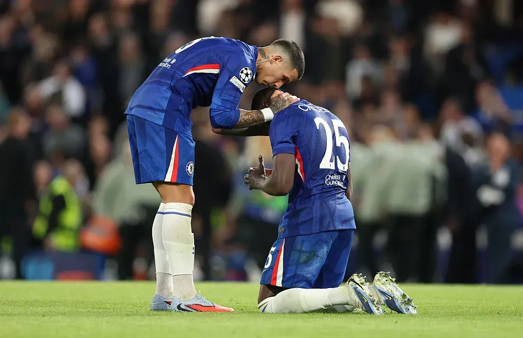 Moisés Caicedo – Enzo Fernández – Chelsea. Foto: Getty.
