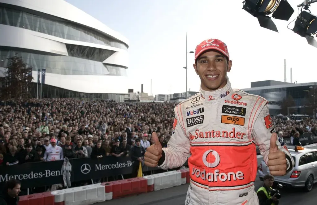 Lewis Hamilton durante su etapa en McLaren (IMAGO)