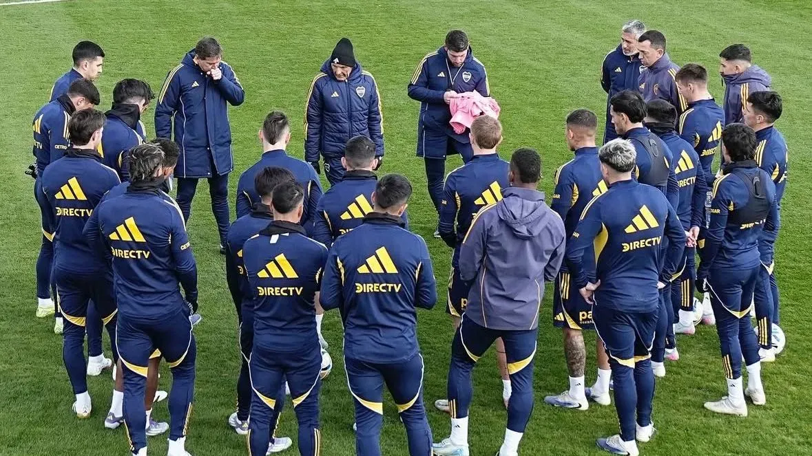 Russo charlará con todo el plantel ante el último gesto de Palacios. Foto: Boca Oficial