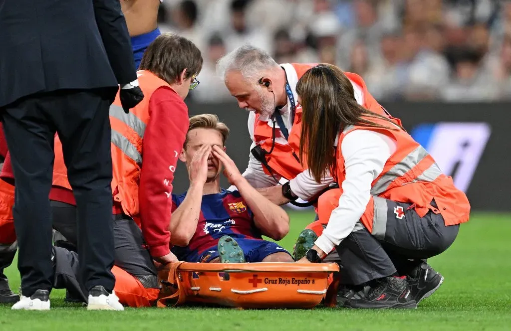 Frenkie de Jong se lesionó el pasado 21 de abril y recién pudo reaparecer a principios de octubre.