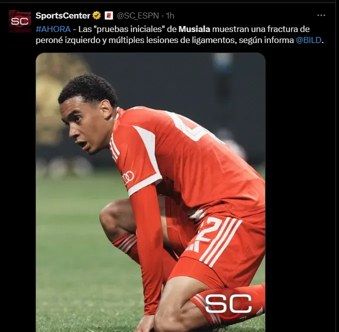 Fuente: @SC_ESPN