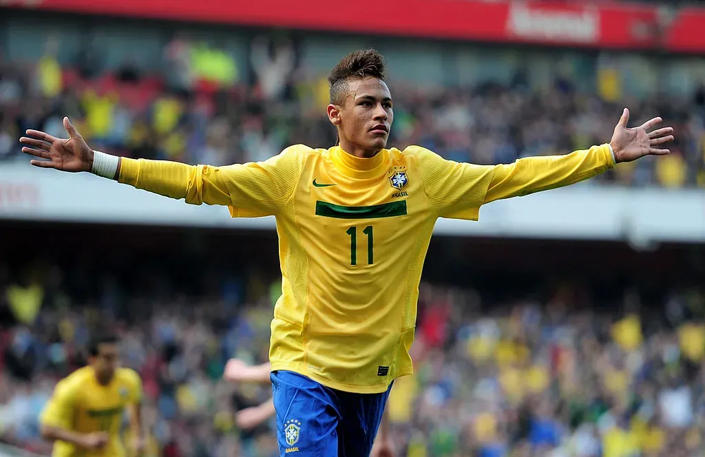 Neymar llegó al Santos el año 2009 – Getty Images