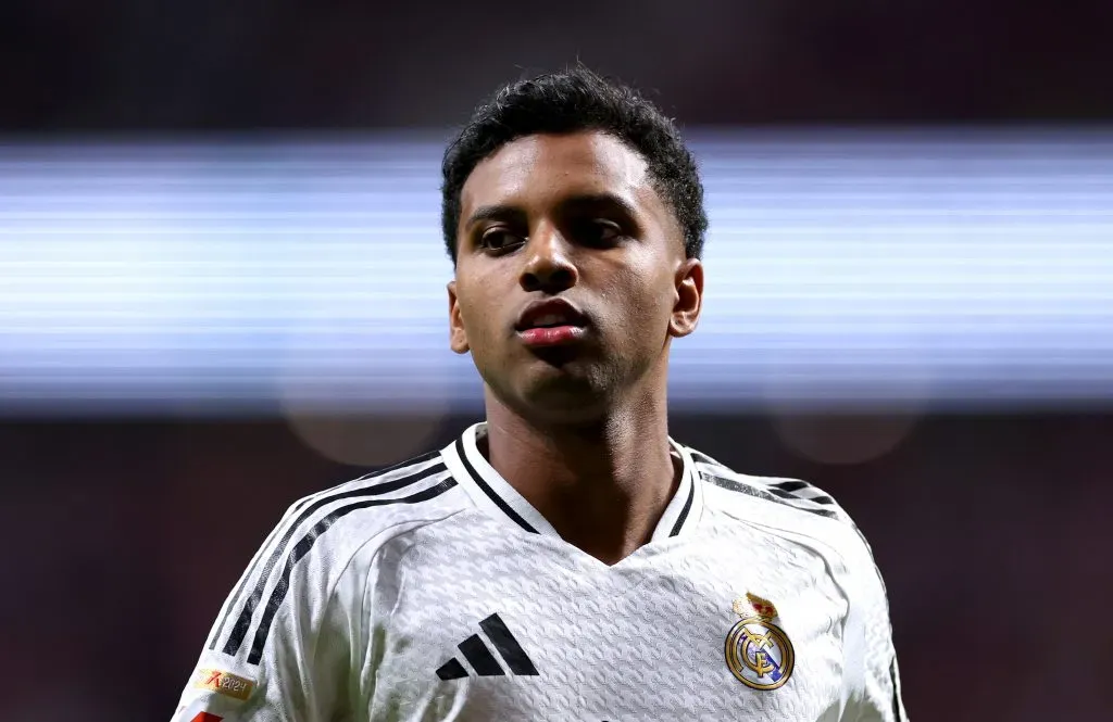 Rodrygo, do Real Madrid, é alvo do City (Photo by Florencia Tan Jun/Getty Images)