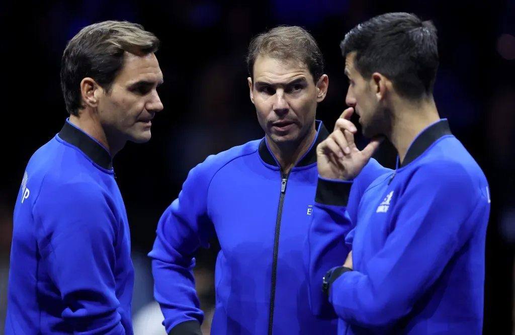 El “Big Three” de Federer, Nadal y Djokovic: tenis total (Getty).
