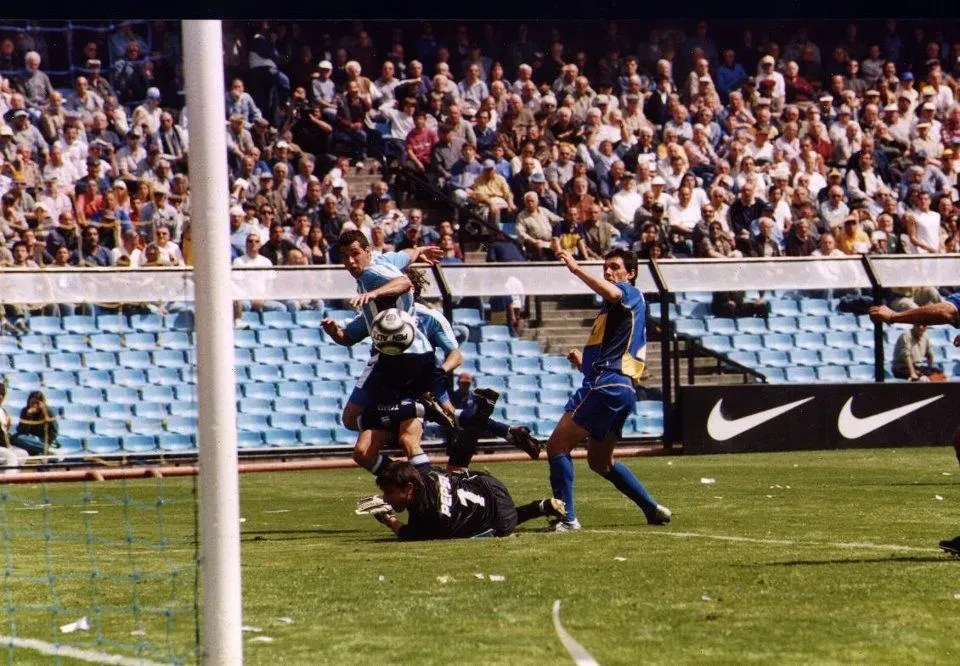 Aquel gol a Boca que lo marcó para siempre. Foto RacingClubRetro