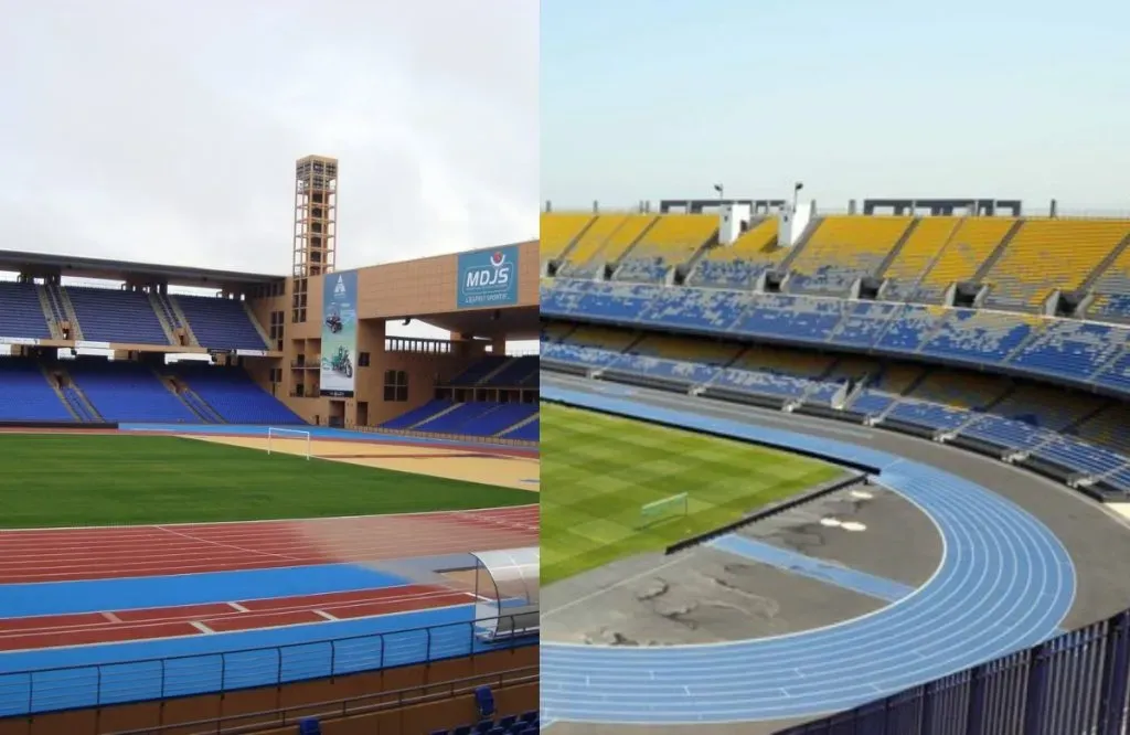 Gran Estadio de Marrakech y el Estadio Ibn Battouta de Tánger: TW