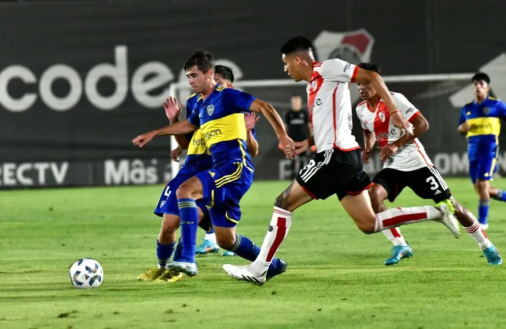 Boca y River vuelven a enfrentarse en la Copa Proyección. Foto: Captura