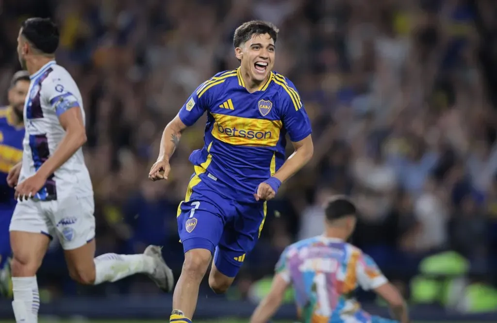 Exequiel Zeballos en Boca (Imago)