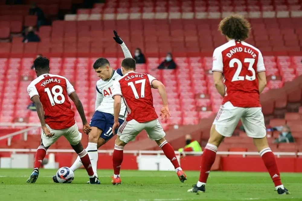 La rabona de Erik Lamela contra Arsenal no sólo ganó el premio en la Premier League, sino en el Balón de Oro.