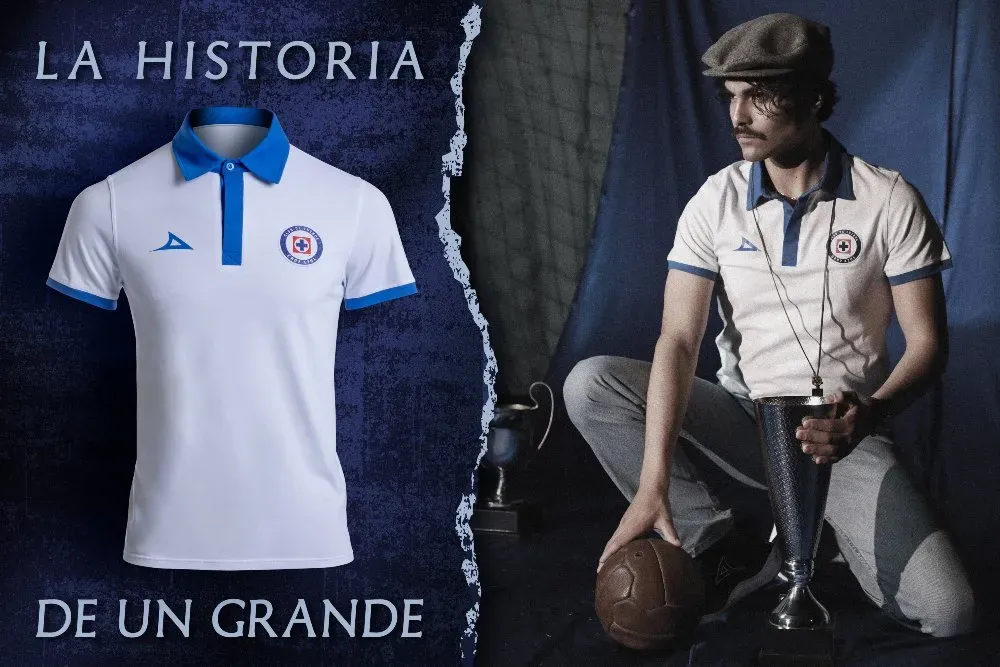 Pirma lanzó nueva playera retro de Cruz Azul: ¿Cuánto cuesta? (Pirma)