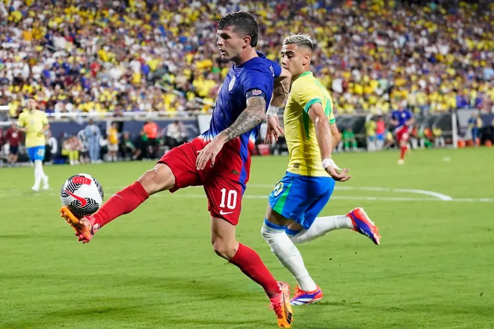 Selección Estados Unidos vs. Selección Brasil