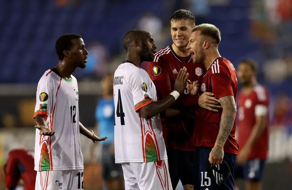 Costa Rica ganó su pase a Cuartos de Final venciendo a Martinica (Getty)