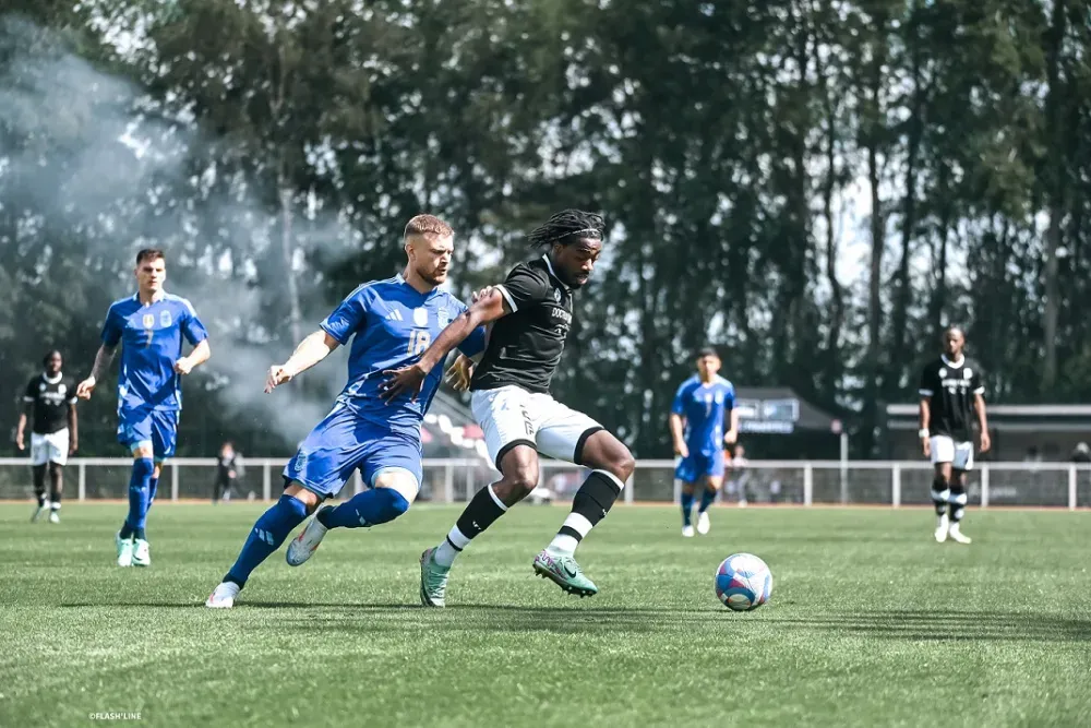 Lucas Beltrán en el amistoso de la Selección. (AFA Prensa)