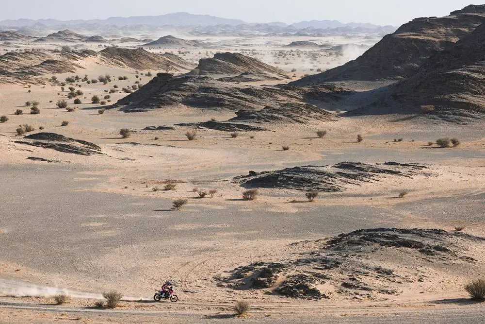 El chileno José Ignacio Cornejo en la séptima etapa | Foto: Rally Dakar