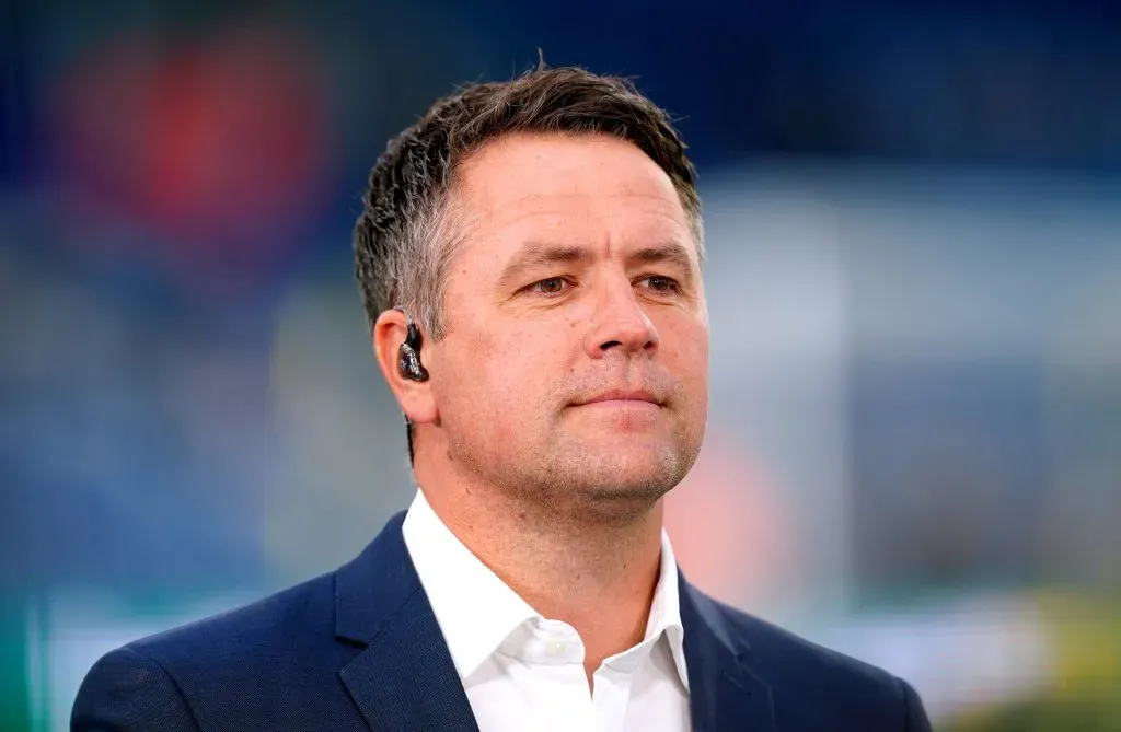 Michael Owen é um dos comentaristas do futebol inglês. Foto: IMAGO / PA Images.