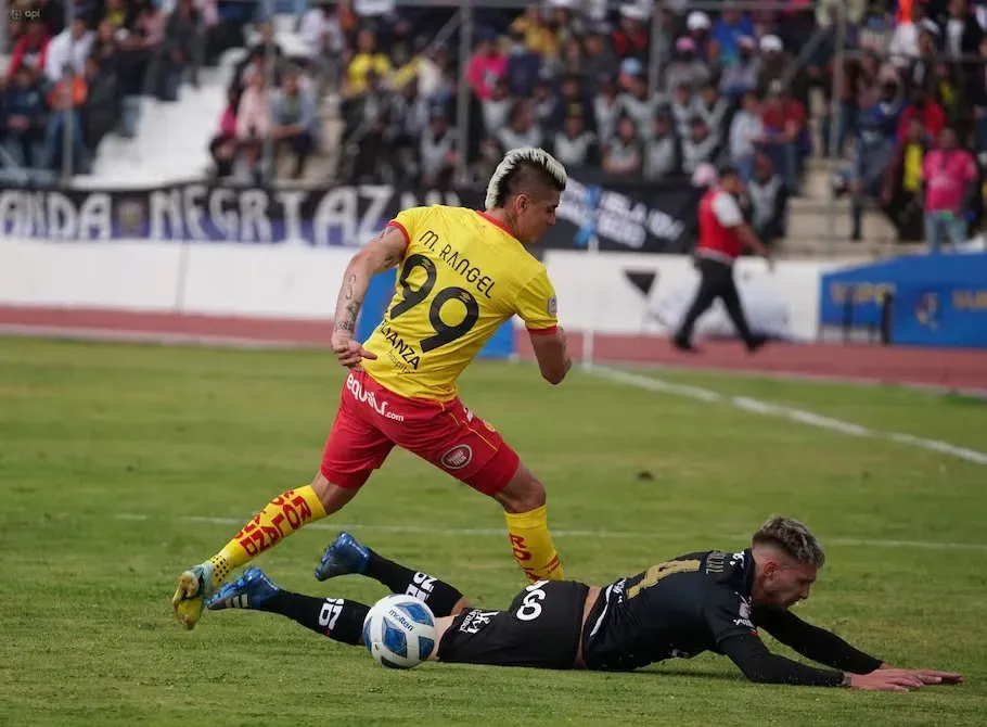 Michael Rangel en Aucas. Foto: Aucas de Ecuador.