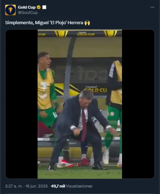 Video de Miguel Herrera en una celebración de la Selección de Costa Rica que se hizo viral.