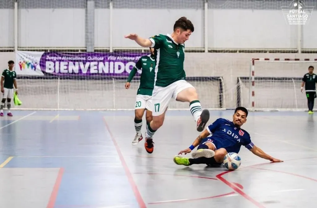 Los del Puerto viajan como los punteros del Futsal Primera. Foto: @FutsalWanderers